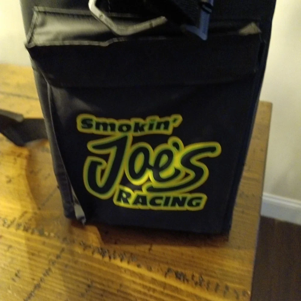 Vintage 90s Joe Camel Powered Smokin' Joe's Racing Backpack Cooler Sports Caddy